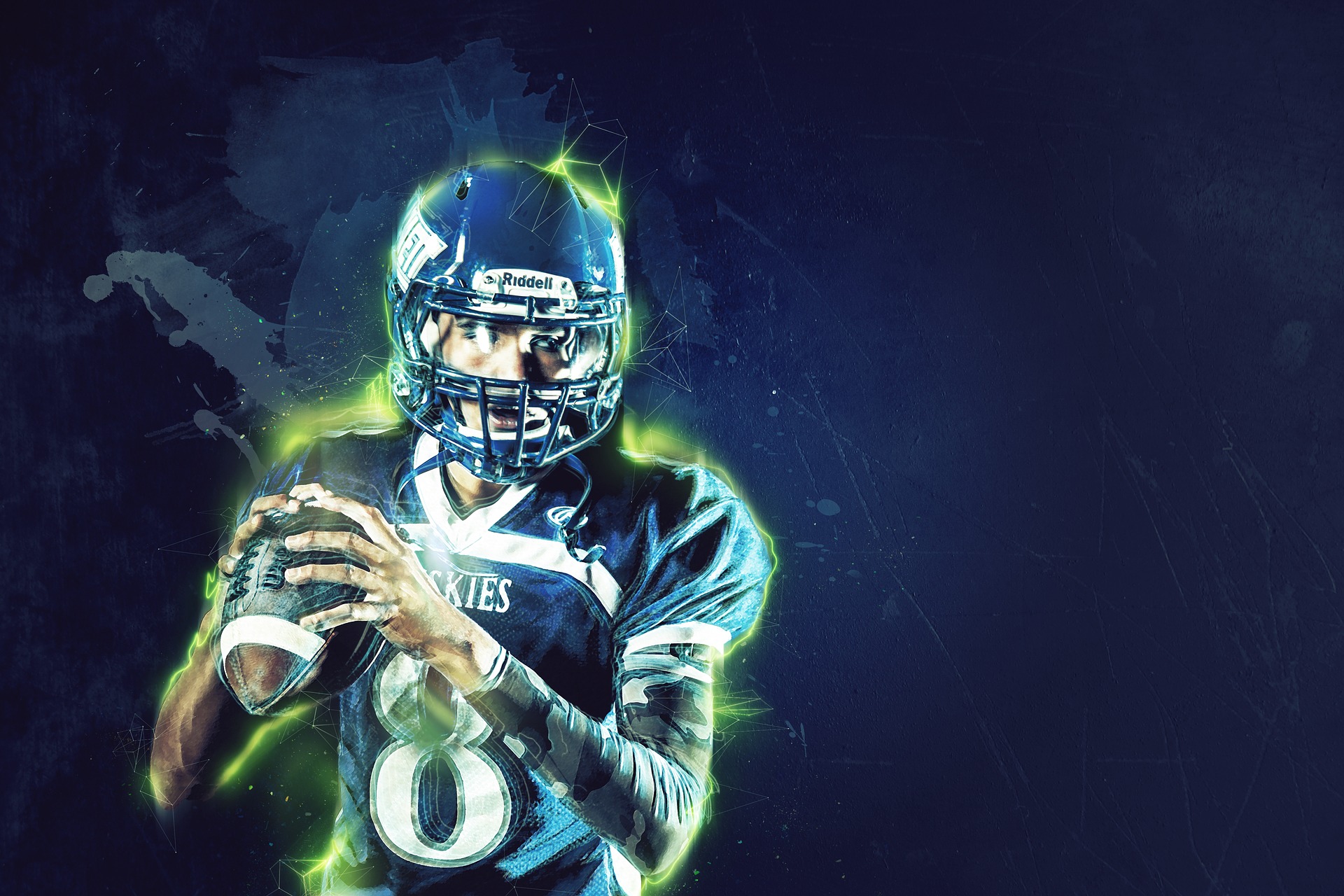 american footballer sgl artsy
